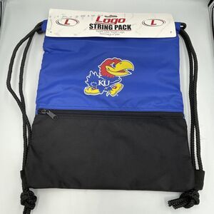 NWT NOS Y2k KU Kansas Jayhawks String Pack Logo Inc Gift College Sports NEW Ball